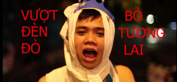 Sơn Tinh – Thủy Tinh phiên bản an toàn giao thông gây sốt