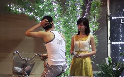 Sơn Tinh – Thủy Tinh phiên bản an toàn giao thông gây sốt