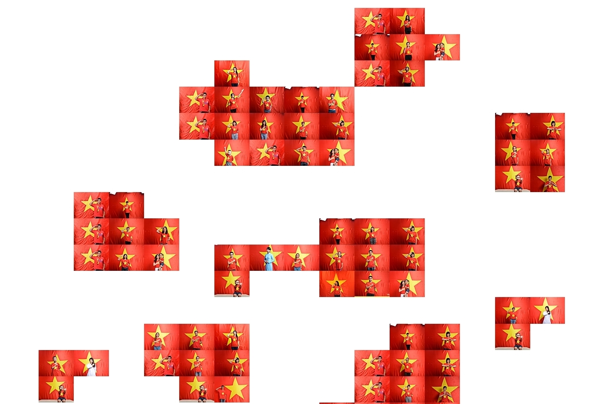 Độc đáo bản đồ Việt Nam được xếp bởi nhiều người nhất 