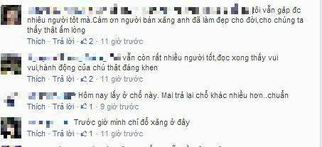 Mát lòng trước hành động đẹp tại cây xăng Trần Hưng Đạo