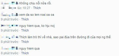 Hoảng hồn đứng trên yên xe vừa lái vừa nhảy nhót