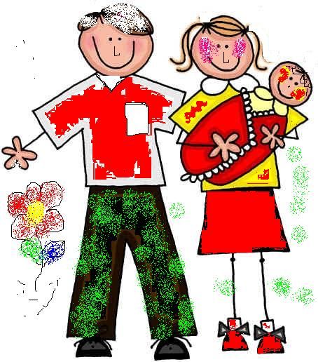  Những bức họa về gia đình siêu dễ thương