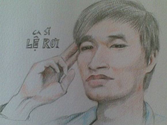 Hài hước ảnh chế “ca sĩ” Lệ Rơi