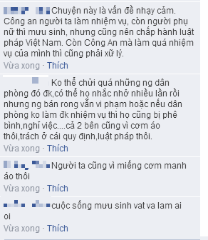 Clip: 6 dân phòng giằng co xe của người bán hàng rong gây bức xúc Clip: 6 dân phòng giằng co xe của người bán hàng rong gây bức xúc