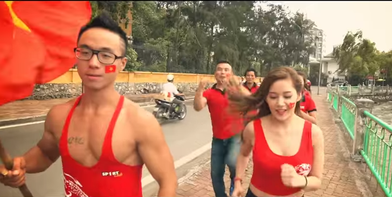 Clip về lòng yêu nước độc đáo của du học sinh Mỹ gây sốt