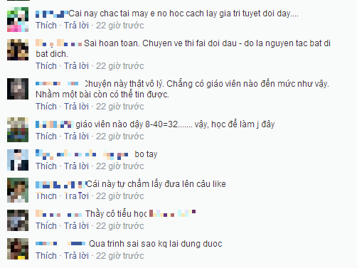 Bài toán đạt điểm 10 gây xôn xao Bài toán đạt điểm 10 gây xôn xao