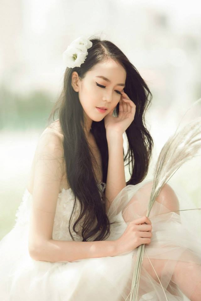 Nhan sắc xinh đẹp của cô gái có chiều cao khủng ĐH Hoa Sen