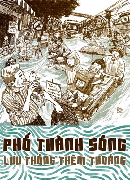 Hài hước ảnh chế mùa mưa bão “Hà Nội không vội được đâu” Hài hước ảnh chế mùa mưa bão “Hà Nội không vội được đâu”