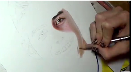 Ngạc nhiên bức tranh vẽ giống hệt ảnh chụp