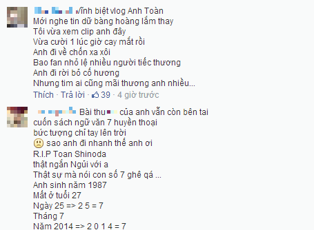 Rớt nước mắt với những vần thơ viết vội gửi Toàn Shinoda Rớt nước mắt với những vần thơ viết vội gửi Toàn Shinoda