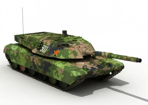 Hình ảnh đầu tiên của xe tăng Trung Quốc thế hệ mới