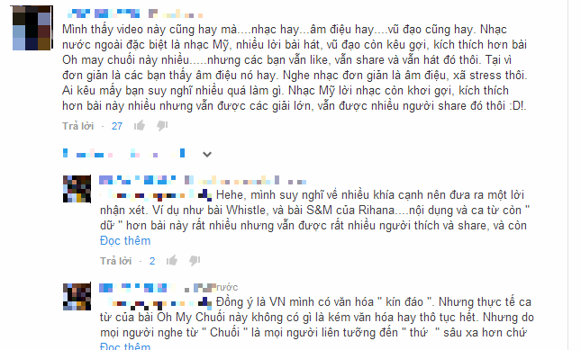 “Oh my chuối” khiến dân mạng tranh cãi nảy lửa “Oh my chuối” khiến dân mạng tranh cãi nảy lửa