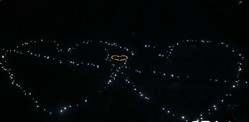 Màn tỏ tình bằng 1000 người gây sốt