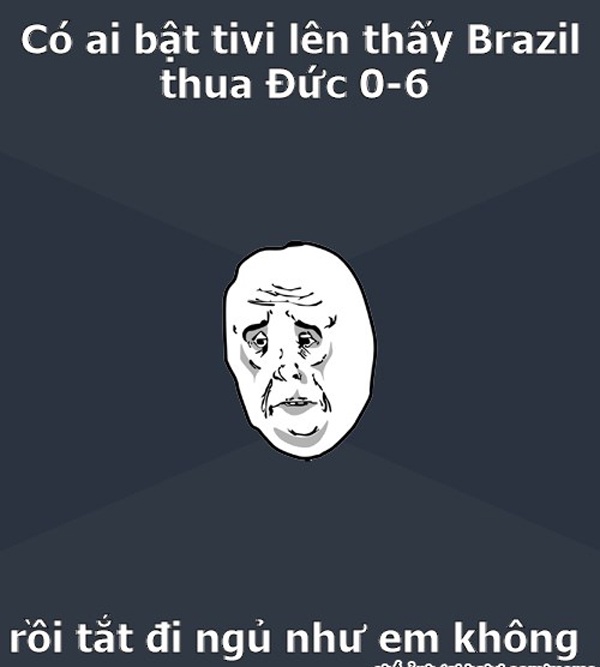 Ảnh chế Brazil thua cay đắng trong trận Bán kết