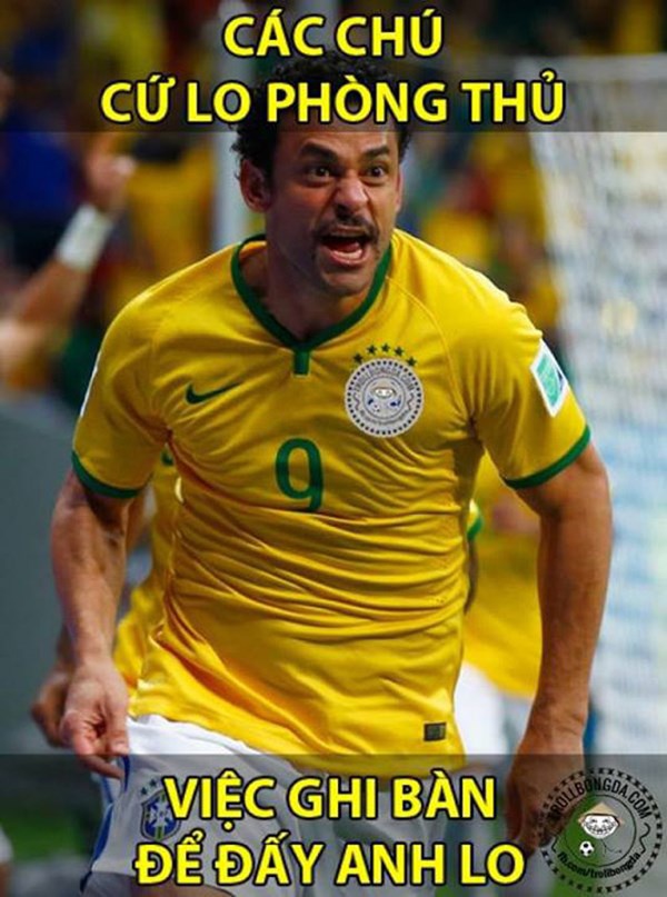 Ảnh chế Brazil thua cay đắng trong trận Bán kết