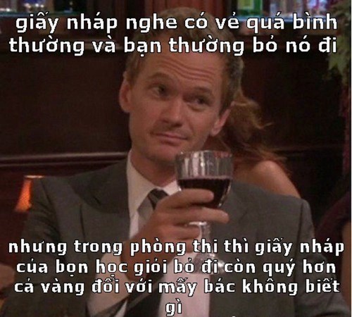 Hài hước ảnh chế đề thi đại học có 1-0-2