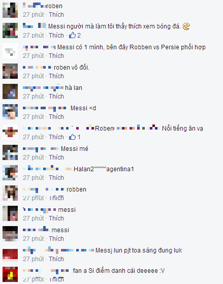 Fan hâm mộ đua nhau dự đoán tỷ số giữa tuyển Hà Lan và Argentina