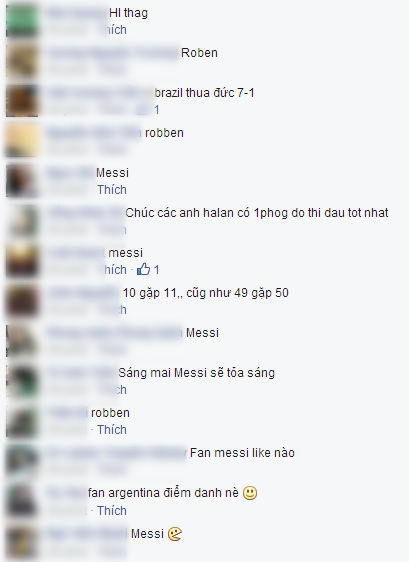 Fan hâm mộ đua nhau dự đoán tỷ số giữa tuyển Hà Lan và Argentina