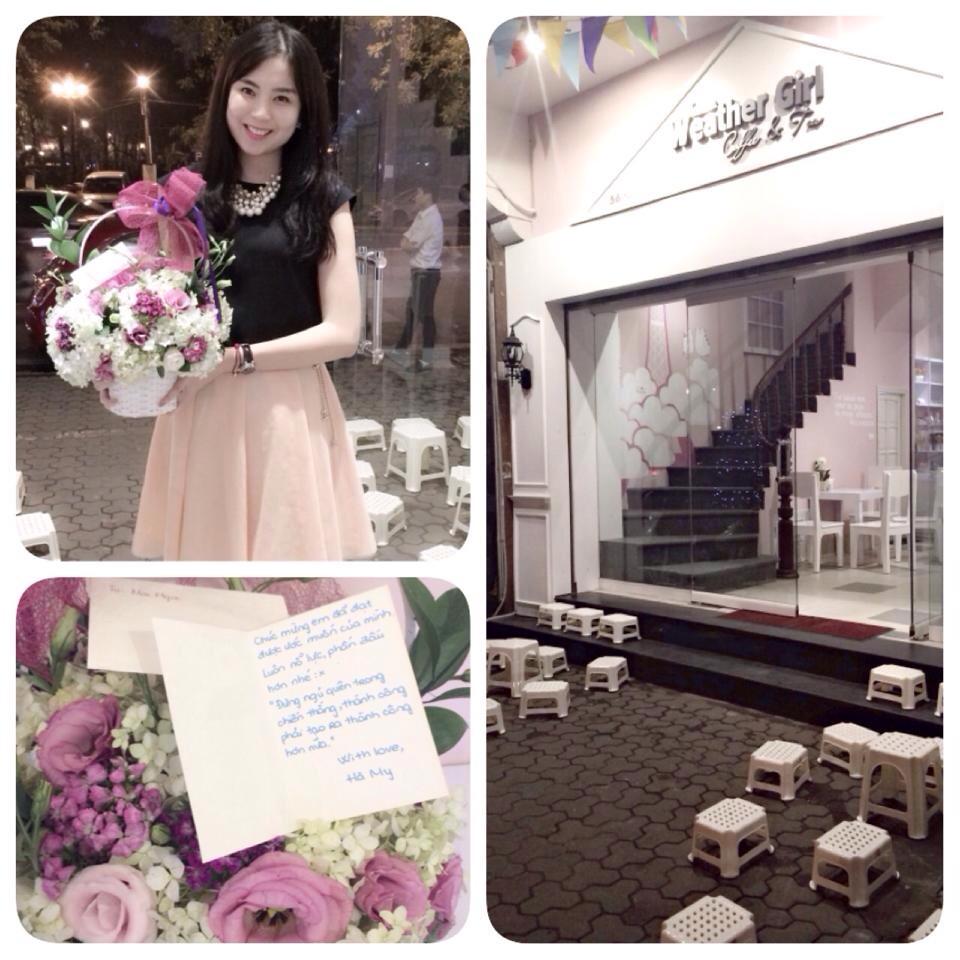 “Cô gái thời tiết” xinh đẹp sở hữu chuỗi cửa hàng đắt khách