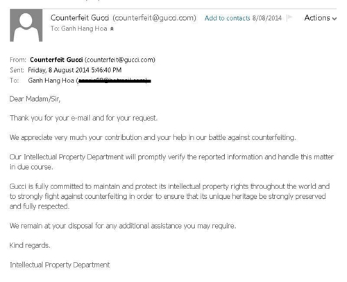 5 lưu ý tránh bẫy lừa khi mua hàng hiệu Gucci