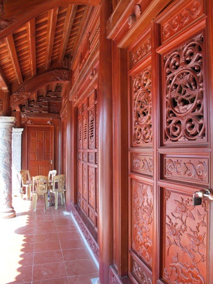 Nhà thờ họ đẹp long lanh của dòng họ Trưởng phòng CSGT Thanh Hóa