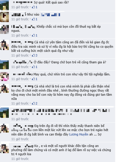 Clip: Nghi vấn bắt cóc, ba thanh niên bị người dân tra xét