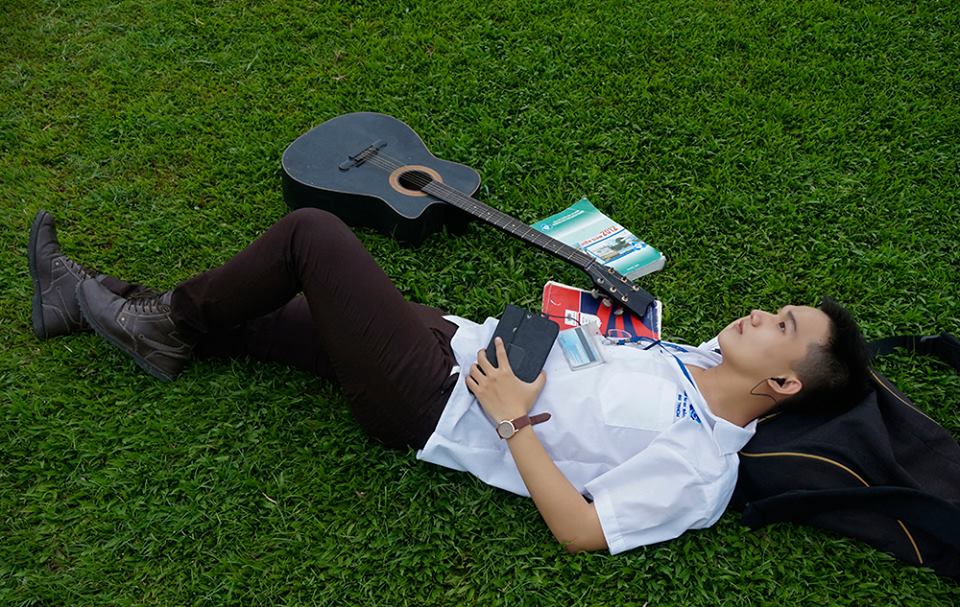 Nam sinh Bách Khoa hào hứng tham gia “Chim Oanh Vũ”