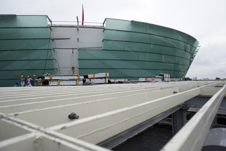 Cận cảnh: Nhà Quốc hội mới trước giờ cán đích