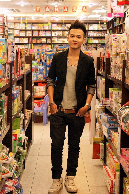 Gương mặt tựa baby của hot boy Tuấn Kuppj 