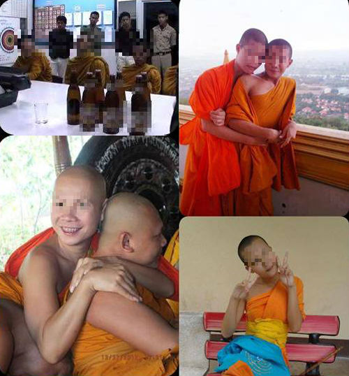 Nhà sư Thái Lan “ôm hôn, uống rượu” gây sốc Nhà sư Thái Lan “ôm hôn, uống rượu” gây sốc
