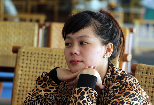 Vẻ đẹp trong sáng của em gái tuyển thủ U19 Việt Nam