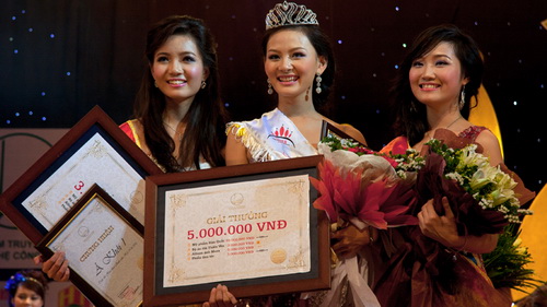 Nhan sắc của hoa khôi Imiss Thăng Long qua các năm