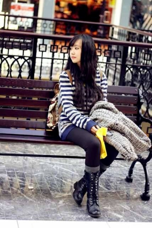 Nhan sắc ngọt ngào của nữ sinh Đà Lạt bị chụp lén