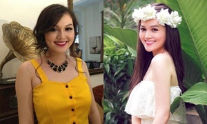 Nhan sắc hot girl Hye Trần giảm 10kg đăng quang Miss Ngôi Sao