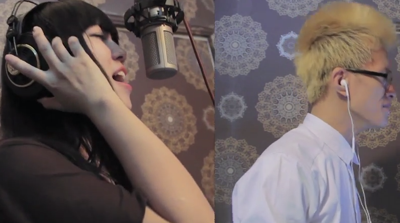 Gái xinh 9X vừa ăn xúc xích vừa hát “Nắm giữ từng giọt mưa”