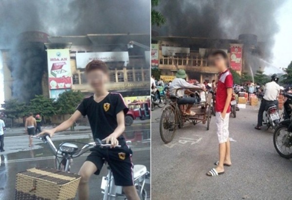 Bị chỉ trích vì chụp ảnh tự sướng tại đám cháy bar Luxury Bị chỉ trích vì chụp ảnh tự sướng tại đám cháy bar Luxury