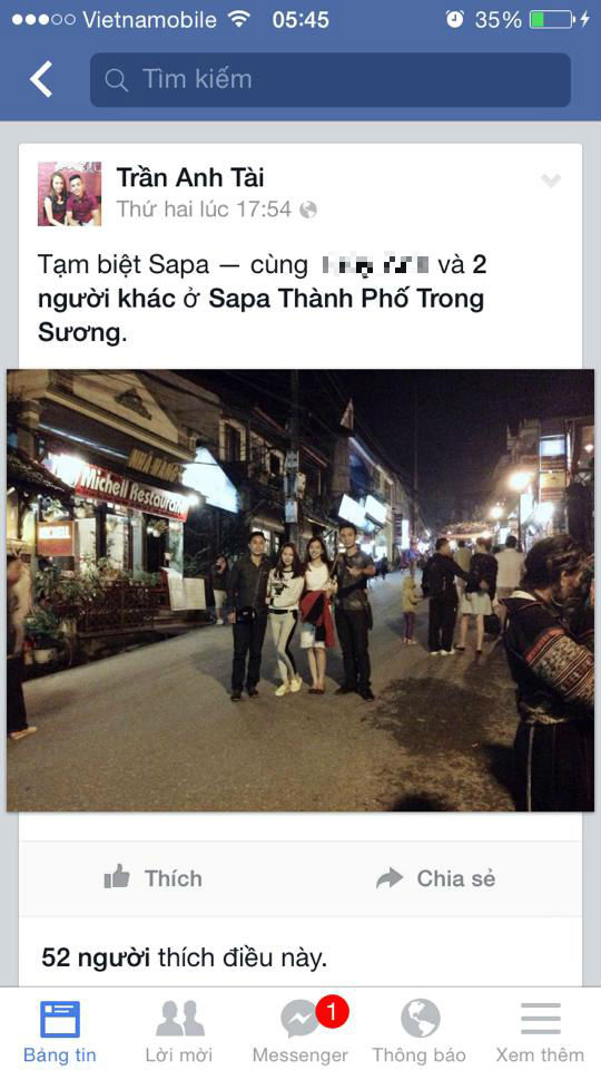 Hình ảnh cuối cùng của đôi bạn trẻ sắp cưới trong vụ xe khách rơi