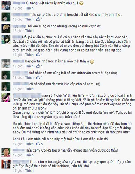 Bài tập đánh vần lớp 3 khiến phụ huynh đau đầu