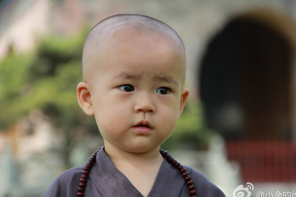 Những em bé trong trang phục nhà sư “đốn tim” dân mạng