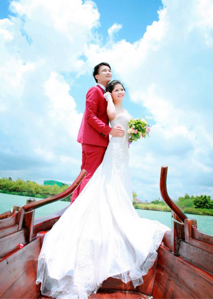 Hot girl bán thịt lợn khoe ảnh cưới xinh lung linh Hot girl bán thịt lợn khoe ảnh cưới xinh lung linh