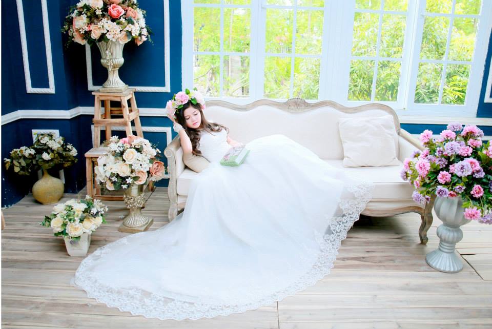 Hot girl bán thịt lợn khoe ảnh cưới xinh lung linh Hot girl bán thịt lợn khoe ảnh cưới xinh lung linh