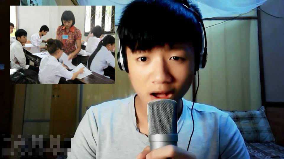 Hot boy đất mỏ chuyên hát nhạc chế hit cho sinh viên Bách Khoa