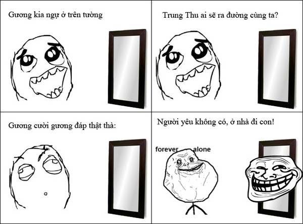 Hài hước ảnh chế dân F.A ngày Trung thu