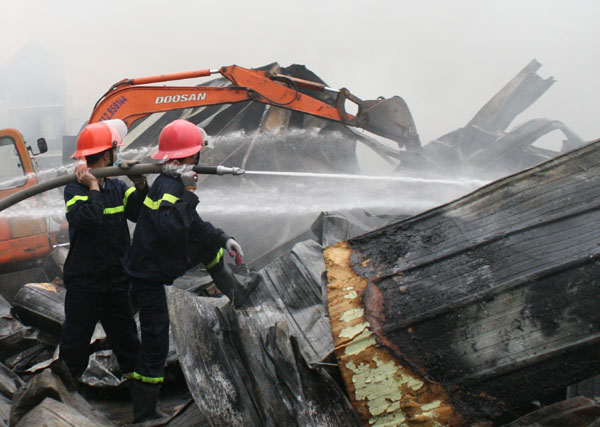 Vụ cháy kho hàng ở Vạn Phúc: Nguyên nhân cháy do tủ lạnh