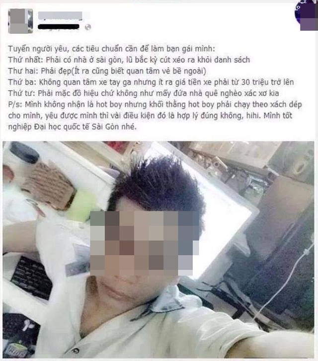 Sốc với chàng trai buông lời chê gái Bắc, khinh miệt người nghèo 