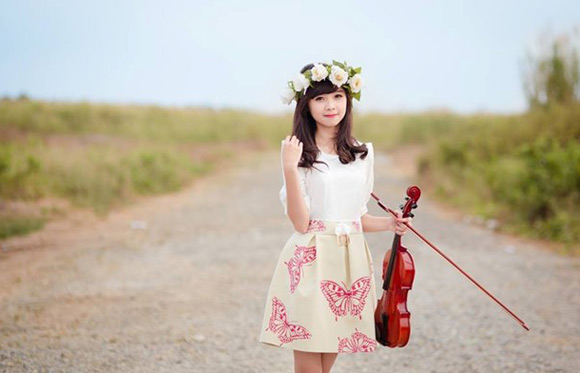 Ngất ngây với vẻ đẹp trong sáng của nữ sinh Kiên Giang Ngất ngây với vẻ đẹp trong sáng của nữ sinh Kiên Giang