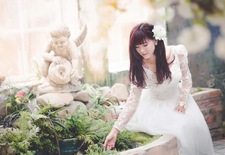 Thiếu nữ Hà thành hóa thân thành nàng công chúa xinh đẹp