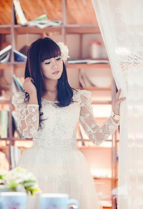 Thiếu nữ Hà thành hóa thân thành nàng công chúa xinh đẹp