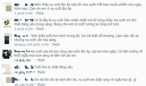Nụ cười của em bé vùng cao gây sốt cư dân mạng Nụ cười của em bé vùng cao gây sốt cư dân mạng
