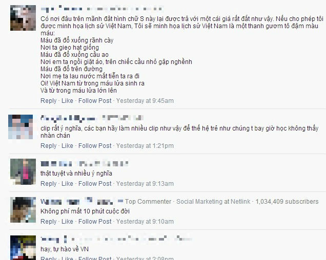 Thích thú với clip  “Lịch sử xây dựng và bảo vệ lãnh thổ Việt Nam